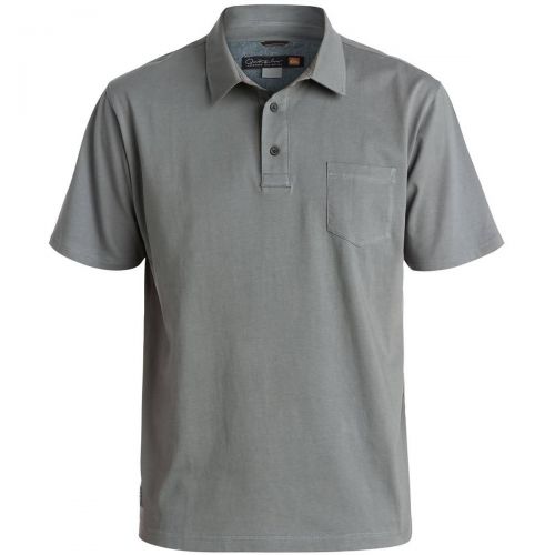 Quiksilver Gilman Men's Polo Shirts, color: Sedona Sage | Burnt Henna - Solid | Laurel Wreath | Estate Blue, category/department: men-polos
