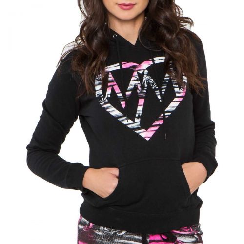 Metal Mulisha Action Women's Hoody Pullover Sweatshirts, color: Black, category/department: women-sweatshirts
