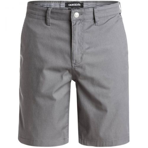 Quiksilver Union Stretch Men's Chino Shorts, color: Castlerock | Plaza Taupe | Anthracite | Elmwood, category/department: men-chinoshorts