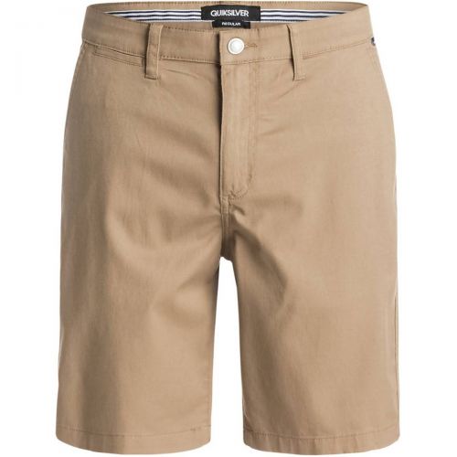 Quiksilver Union Stretch Men's Chino Shorts, color: Castlerock | Plaza Taupe | Anthracite | Elmwood, category/department: men-chinoshorts
