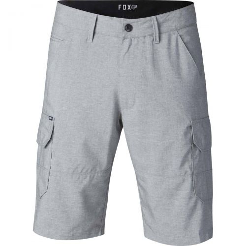 Fox Racing Slambozo Tech Men's Cargo Shorts, color: Black | Charcoal | Stone, category/department: men-cargoshorts