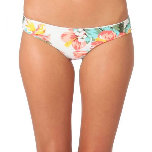 Rip Curl Paradise Found Hipster Women's Bottom Swimwear, color: Iron | Peach | White, category/department: women-swimwear-bottoms