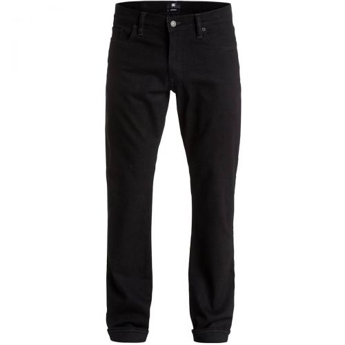 DC Worker Straight Indigo Rinse 32 Men's Jeans Pants, color: Dark Navy - Wash-1, category/department: men-jeans