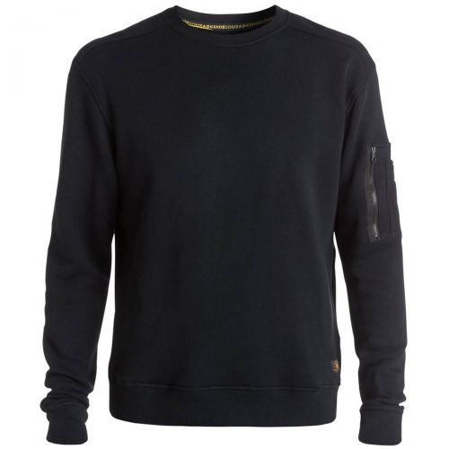 DC Woodbrook Men's Sweater Sweatshirts, color: Anthracite, category/department: men-sweaters