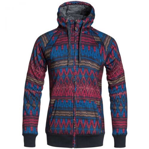 Roxy Resin Bonded Sherpa Women's Hoody Zip Sweatshirts, color: Anthracite-3, category/department: women-sweatshirts
