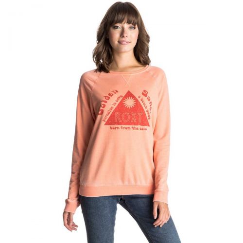 Roxy Ray Of Light Golden Sands Women's Hoody Pullover Sweatshirts, color: Desert Flower, category/department: women-sweatshirts