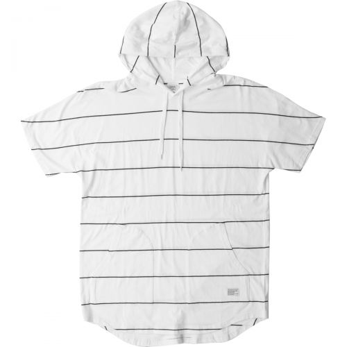 Crooks & Castles Mens Crookstech Pullover Short-Sleeve Shirt, color: Black | White, category/department: men-shirts-pullover