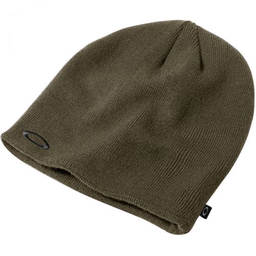 Oakley Mens Fine Knit Beanie Hat, color: Oxide | Blue Shade | Deep Plum | Dark Brush | Fired Brick, category/department: men-beanies