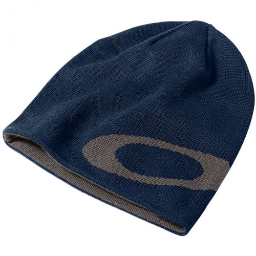 Oakley Mens Mainline Beanie Hat, color: Citrus | Blue Shade | Fired Brick, category/department: men-beanies