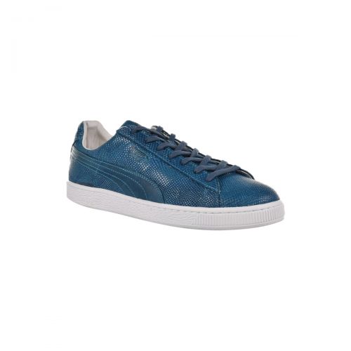 Puma Mens States MII Shoes, color: Natural/Whisper White | Legion Blue/White, category/department: men-shoes