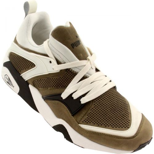 Puma Mens Trinomic Blaze Tech Shoes, color: Burnt Olive, category/department: men-shoes