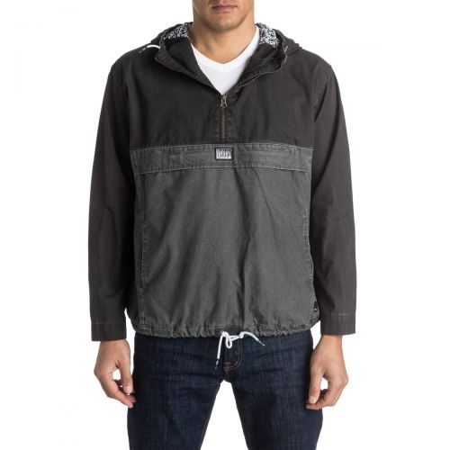Quiksilver Mens Surf Pullover Jacket, color: Tarmac, category/department: men-outerwear